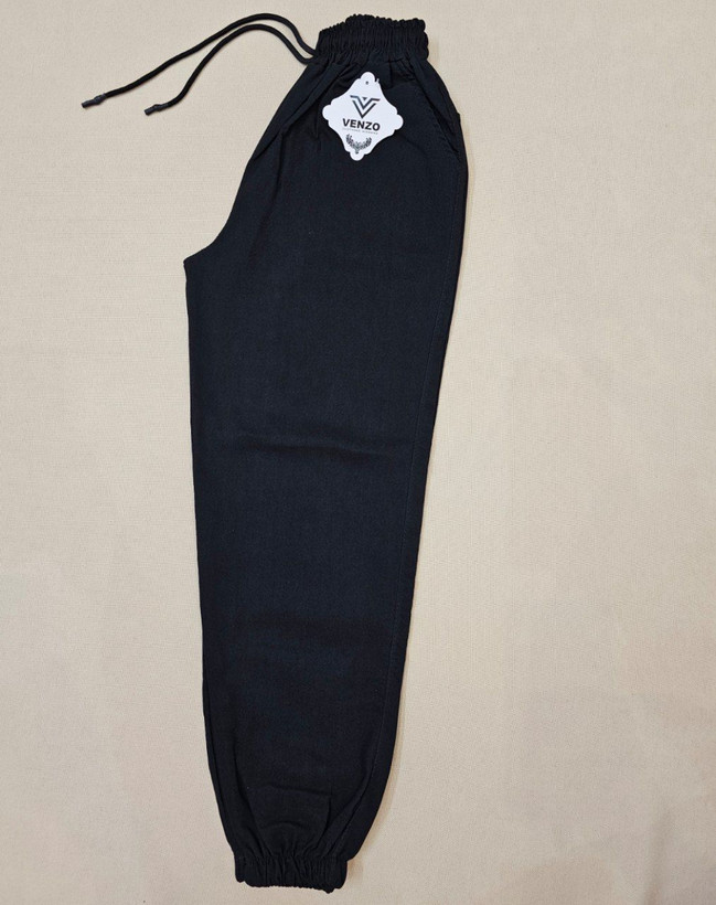 اسلش زنانه دخترانه جنس کتان کش اندونزی بغل جیب دار کمر کش بند دار با تنخور بسیار شیک